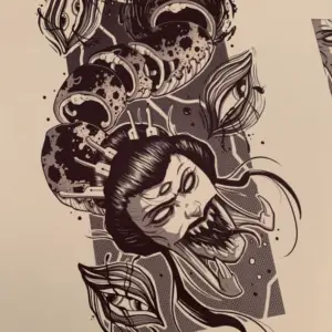 GEISHA SNAKE x Pepo Errando