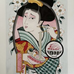 RAMEN GEISHA PRINT x Benny Tattooer